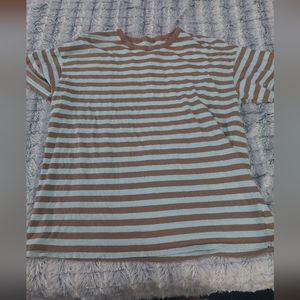 American‎ Eagle men's striped tee size large